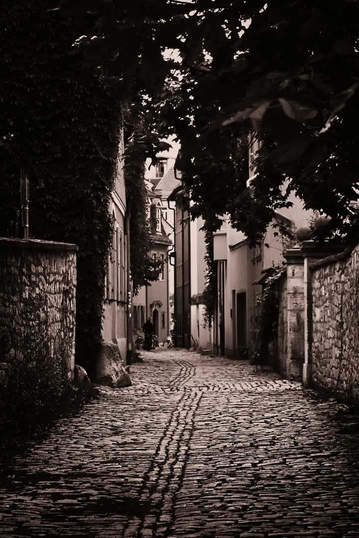 Gasse in Weimar