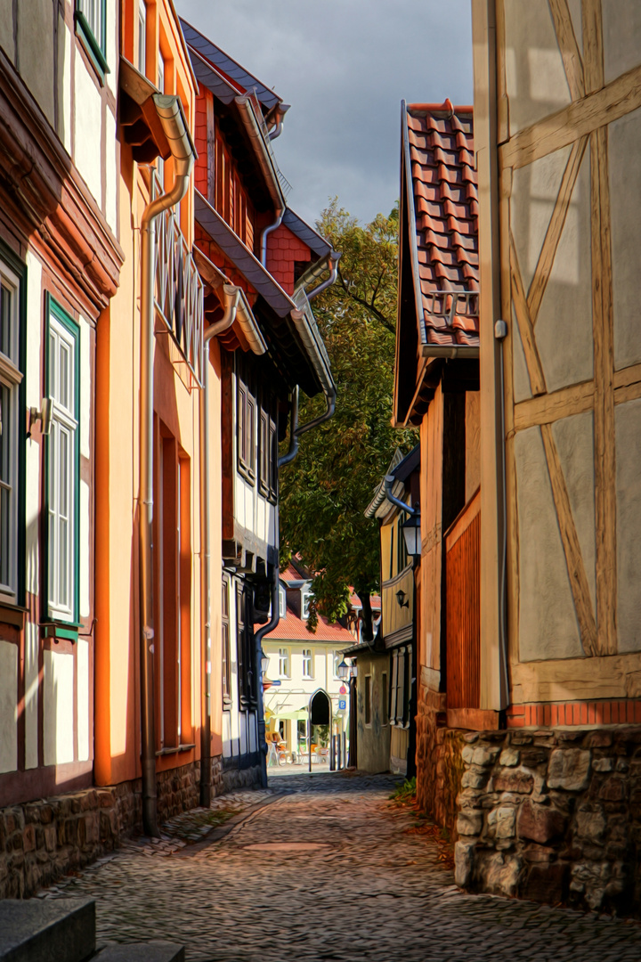 Gasse in Wernigerode