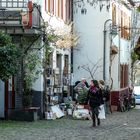 Gasse mit Buchladen