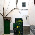 Gasse mit der Zahl 13