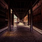 Gasse Speicherstadt