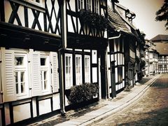 Gasse Wernigerode S/W