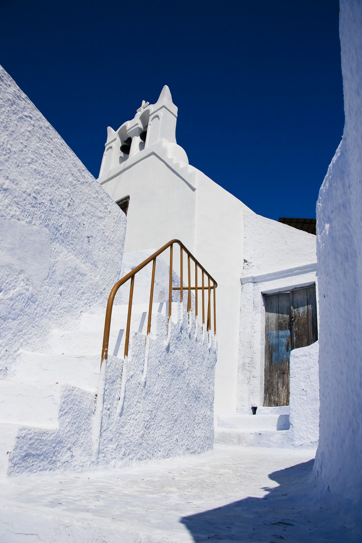 Gassen in Santorini