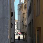 Gassendurchblick auf das Grossmünster