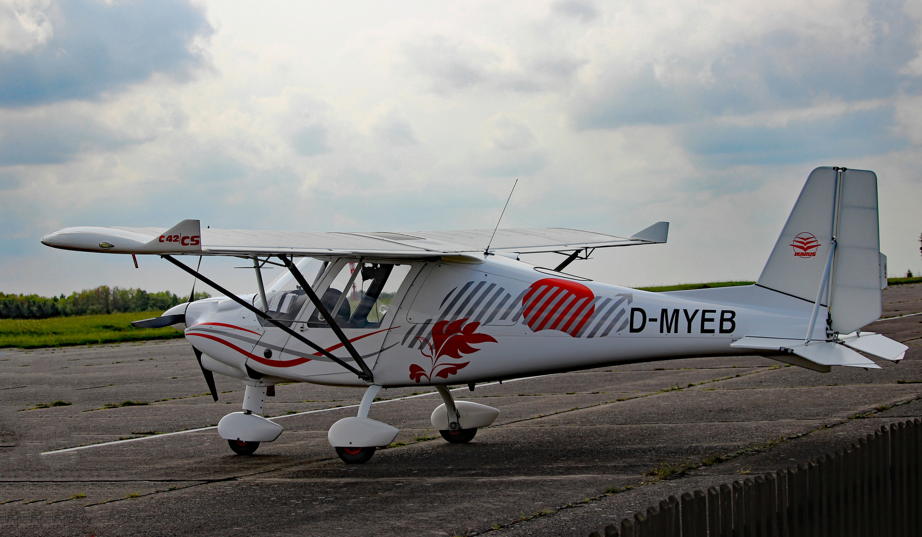 Gast auf dem Flugplatz Stendal