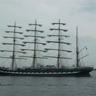 Gast der Hanse Sail in Rostock: die Kaliningrader "Kruzenshtern"