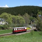 Gast der Preßnitztalbahn