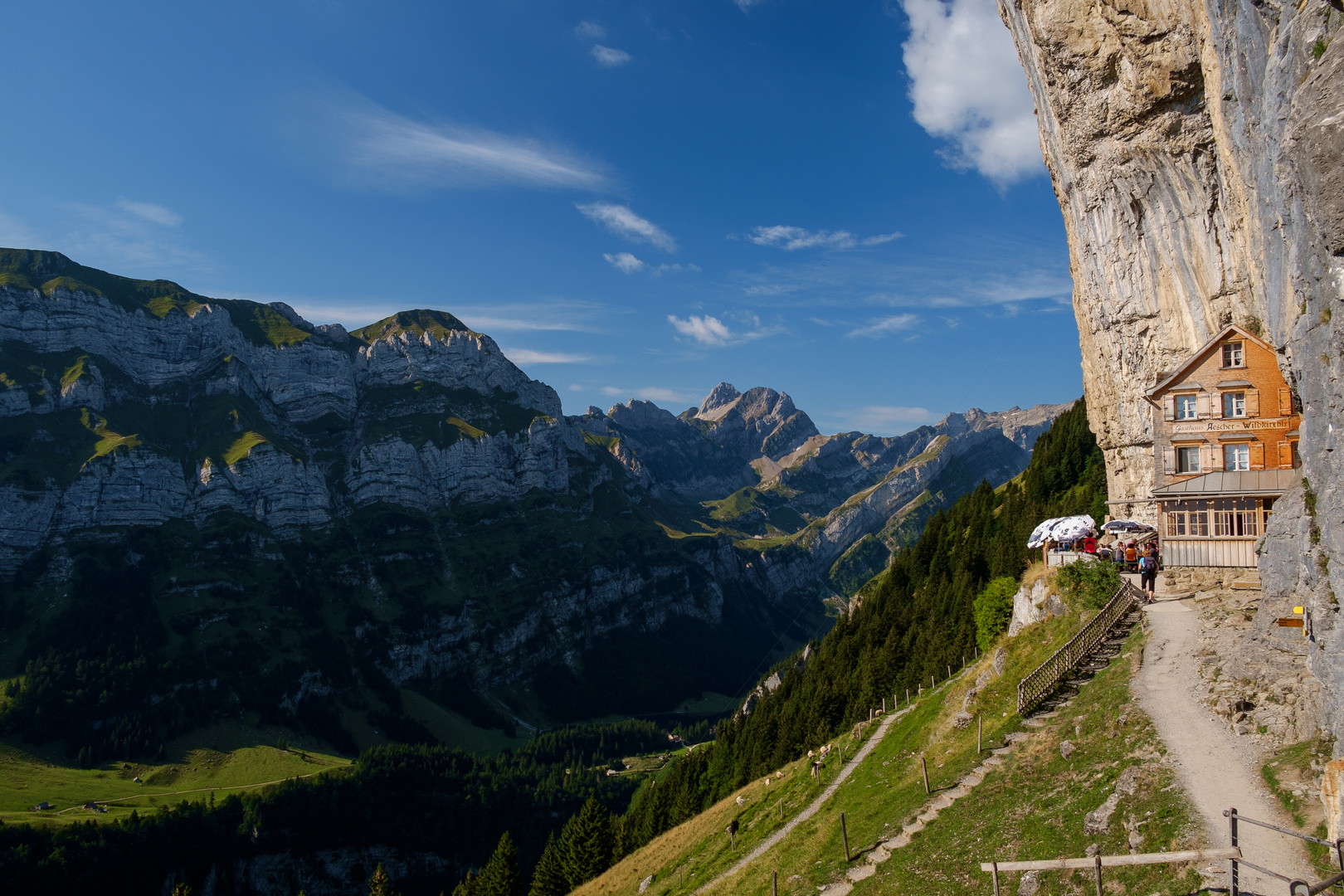 Gasthaus Aescher-Wildkirchli, Alpstein, Schweiz