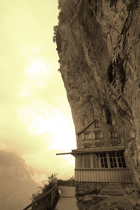 Gasthaus Aescher - Wildkirchli  - im Appenzell