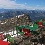 Gasthaus Alter Säntis: der Schnee ist weggewischt