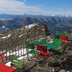 Gasthaus Alter Säntis: der Schnee ist weggewischt