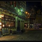 Gasthaus Goldener Adler mit Engelsbrunnen in Wertheim