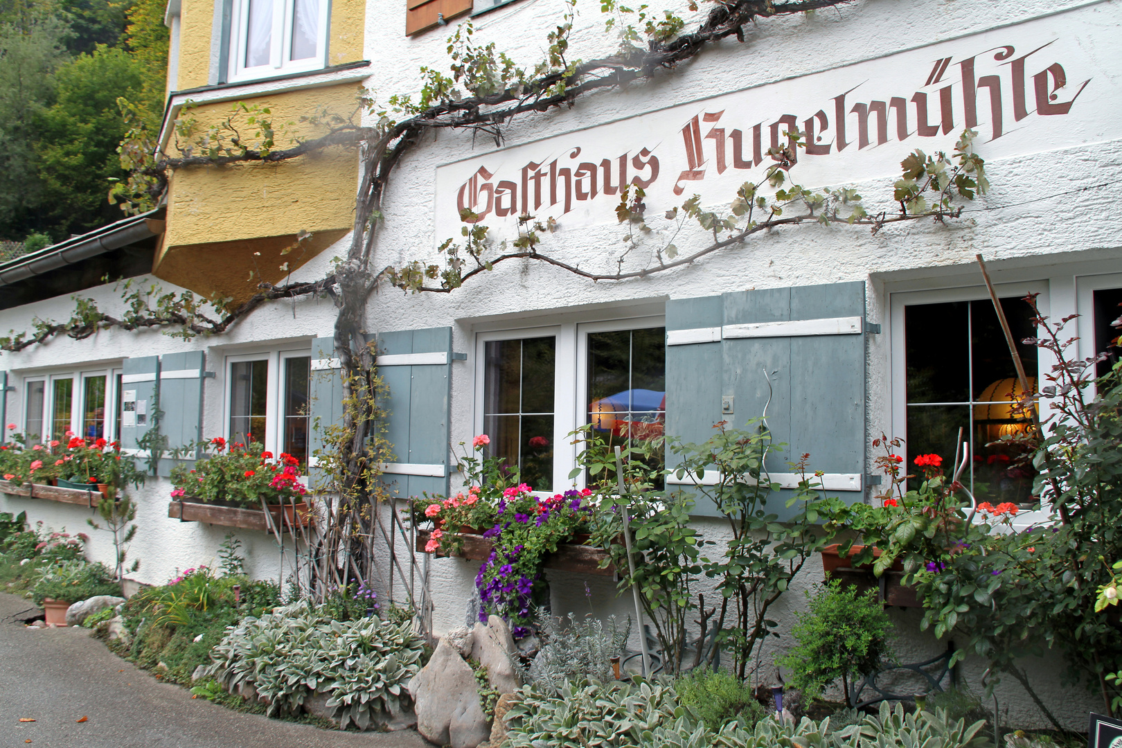 Gasthaus Kugelmühle bei der Almbachklamm im Berchtesgadener Land