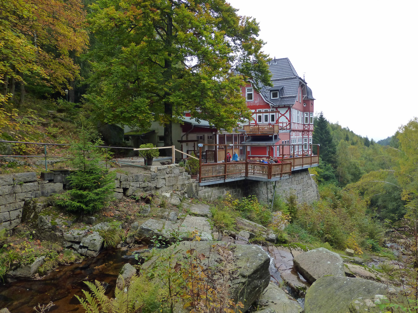 Gasthaus "Steinerne Renne" im Harz