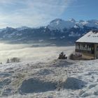 Gasthaus über den Wolken