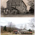 Gasthof in Böhmisch Grünthal um 1903 - ... und heute.