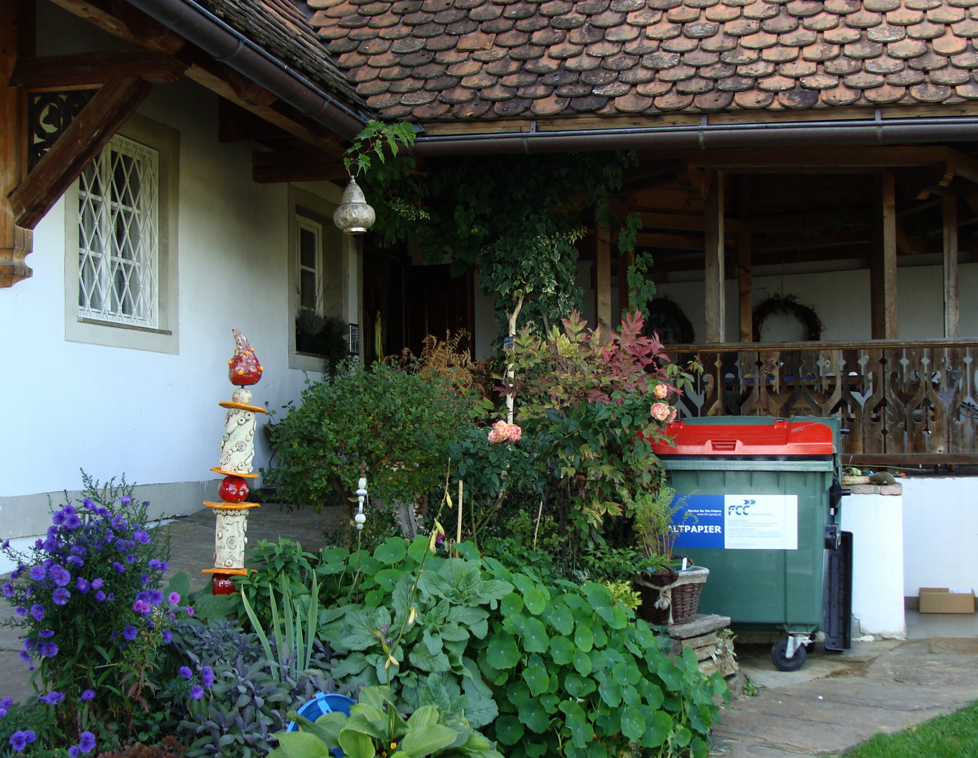 Gasthof von hinten