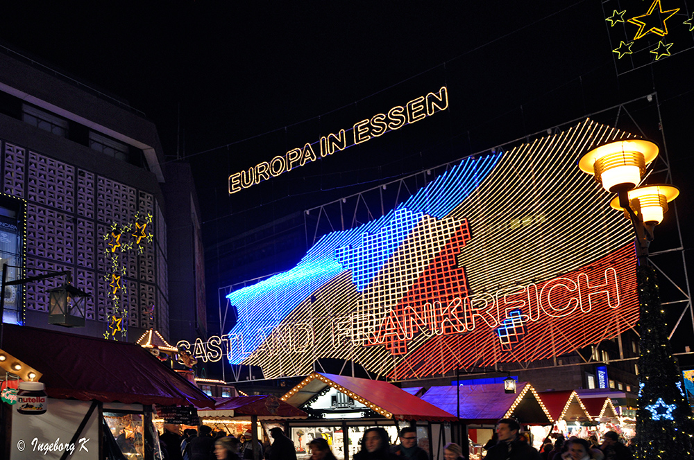 Gastland Frankreich bei den Lichterwochen in Essen