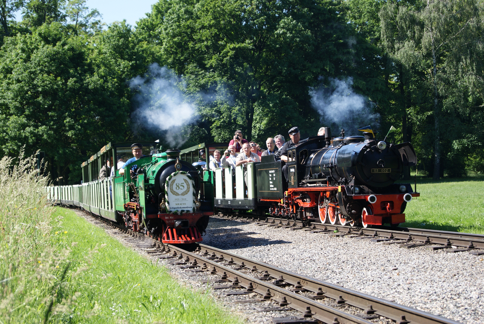 Gastlokomotive zum Jubiläum