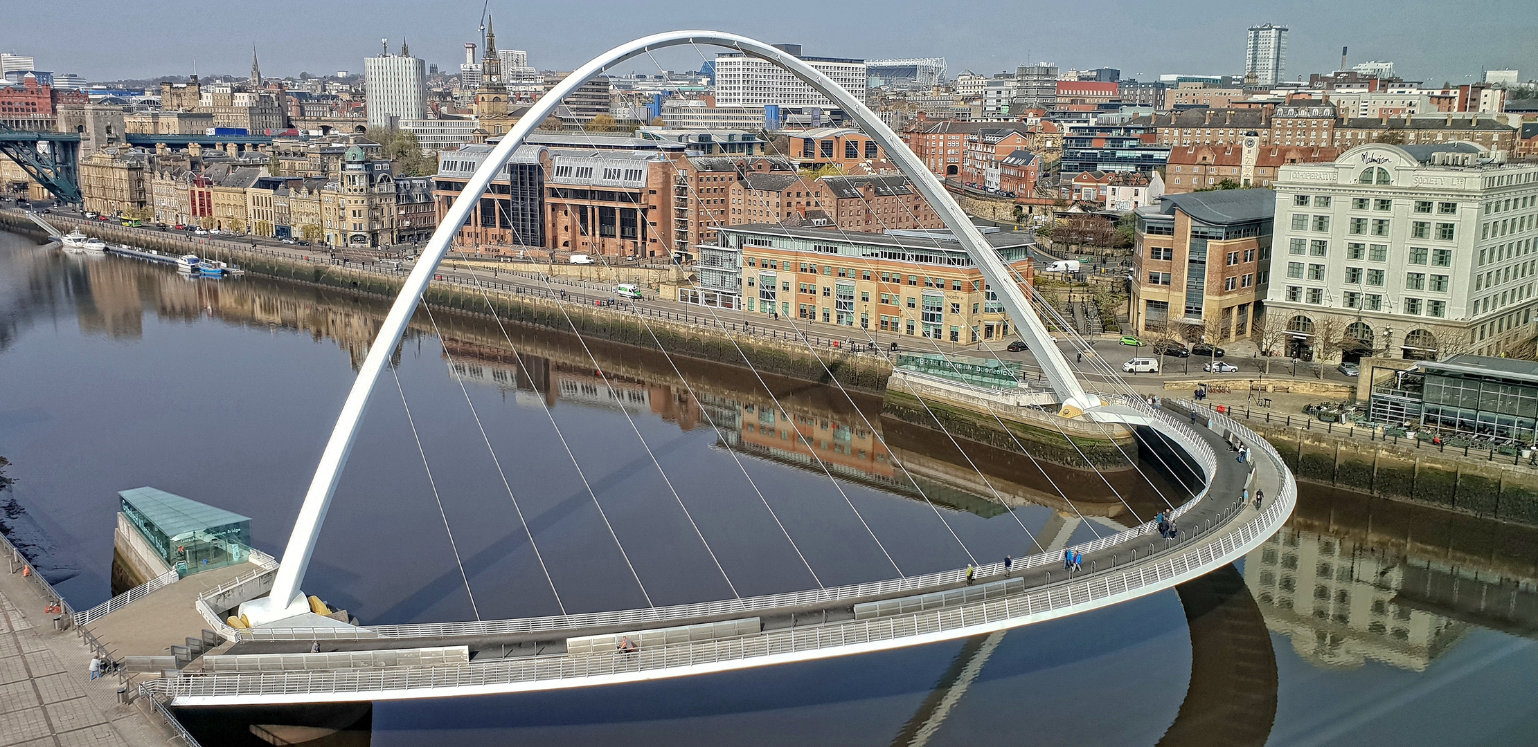 Gateshead Millennium Bridge Newcastle