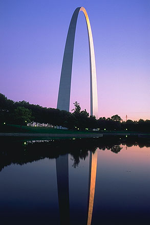 Gateway Arch in St. Louis, Missouri