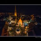 Gau-Algesheimer Weihnachtsmarkt bei Nacht