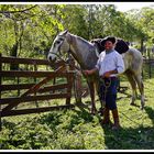 GAUCHO ARGENTINO,CON SU BUEN COMPAÑERO