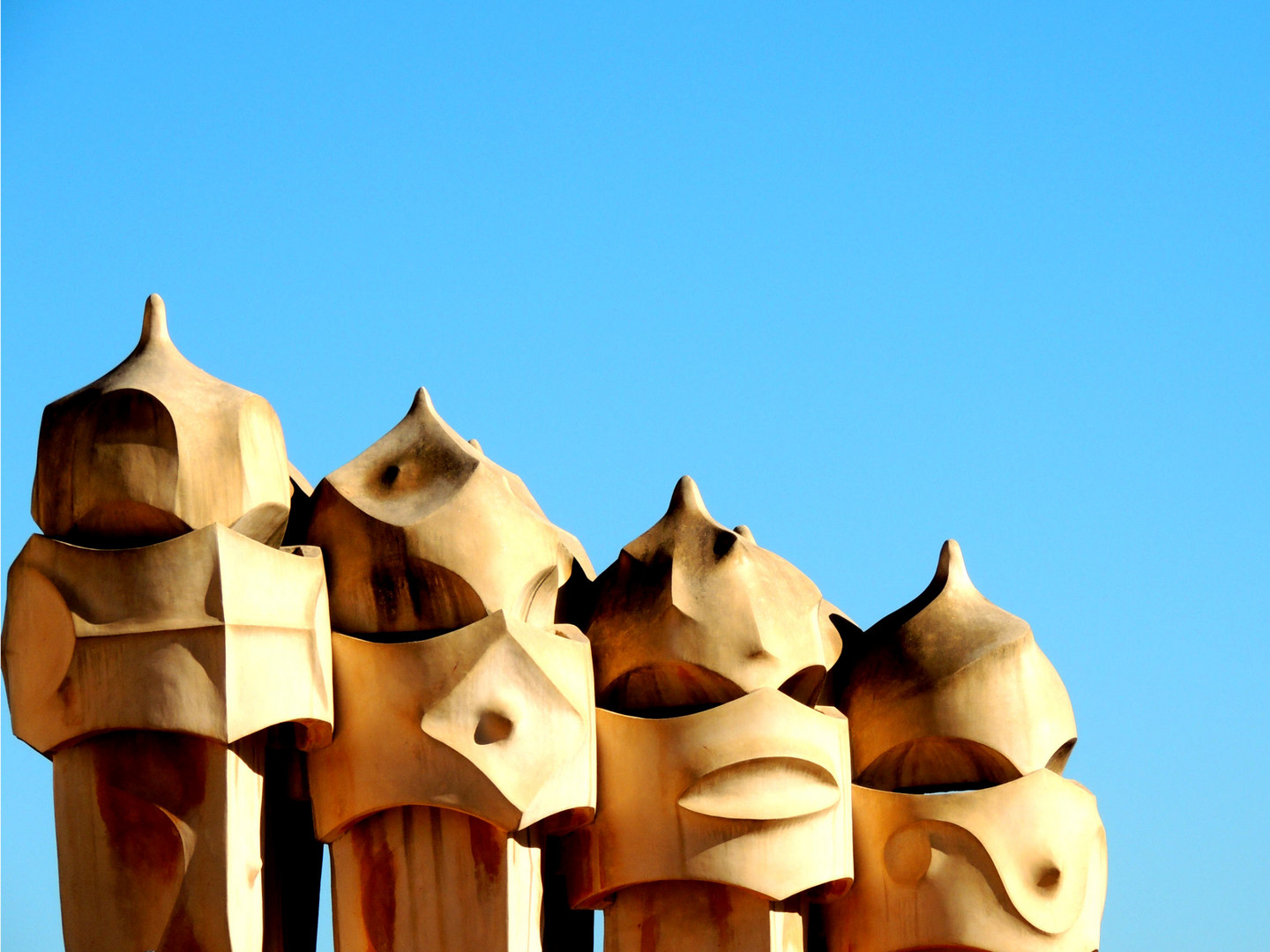 Gaudi on the Roof