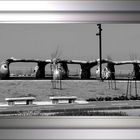 GAUDI STIL ART ON BEACH OF NETANYA -ISRAEL