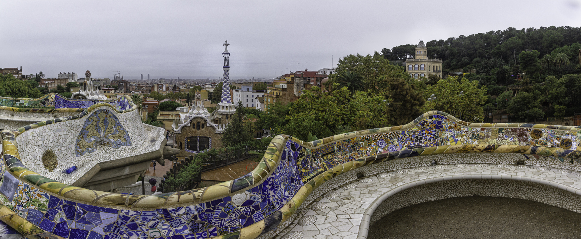 Gaudí's Dachterasse