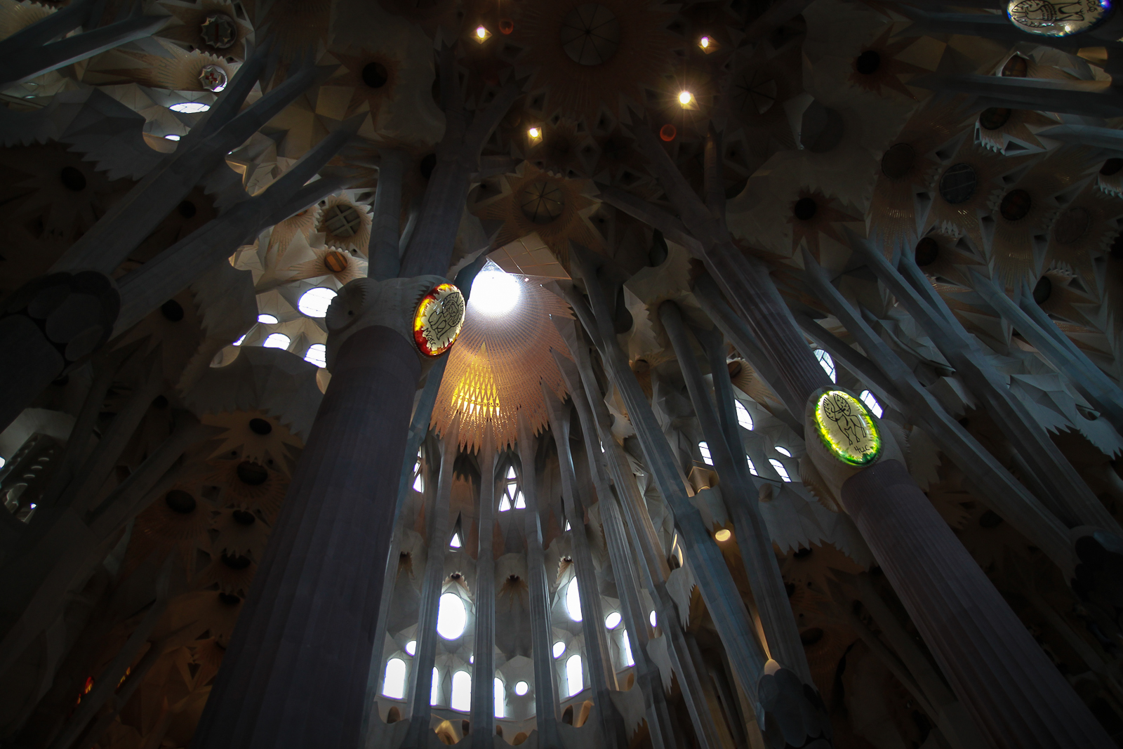 Gaudi's unvollendete Sagrada Familia