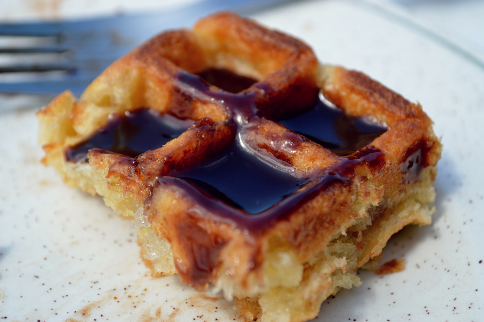 Gaufre chocolat - Bistrot de la Plage