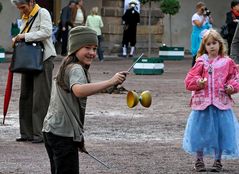 Gauklerkind und Prinzeßchen