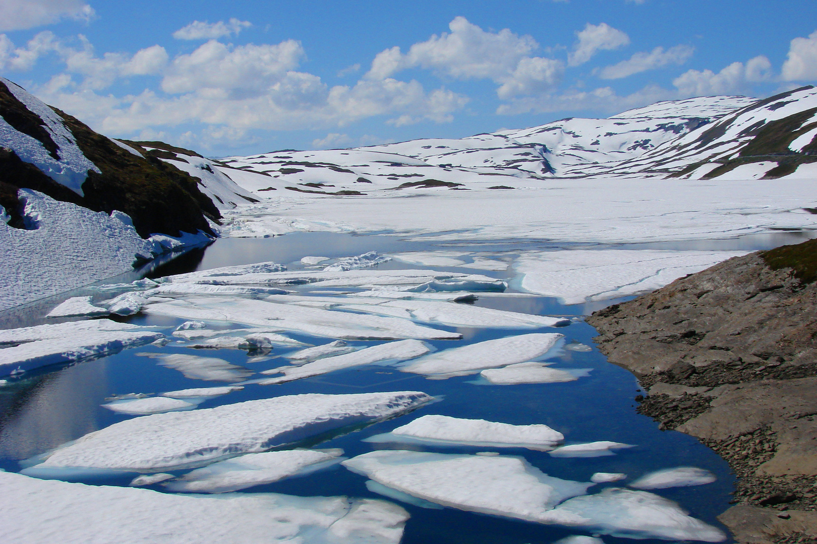 Gaularfjell im Juli 2012