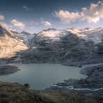 ~ Gauligletscher: Gletschersee im letzten Licht ~