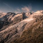 ~ Gauligletscher: Gletscherzunge im Mondlicht ~