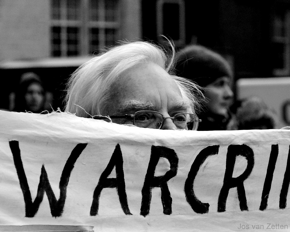 Gaza protest Amsterdam