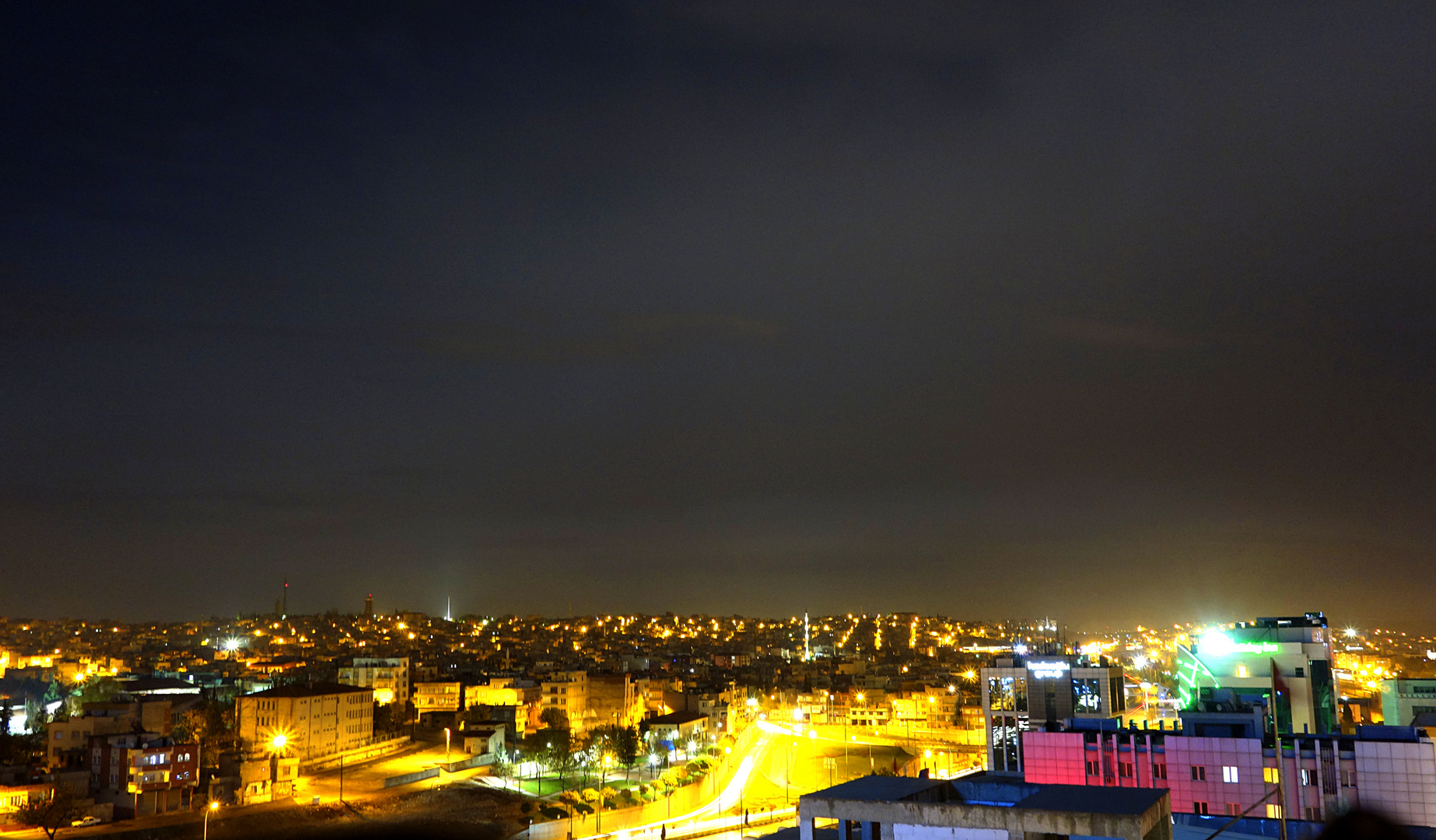 Gaziantep bei Nacht