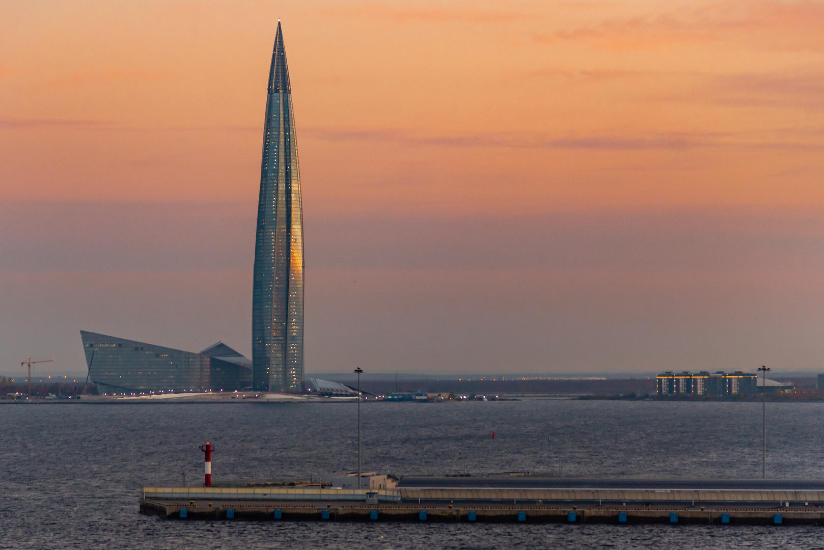 Gazprom Tower in Sankt Petersburg