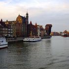 Gda&#324;sk port on Baltic Sea