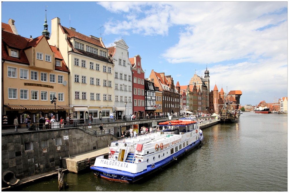 Gdansk, der alter Hafen Foto &