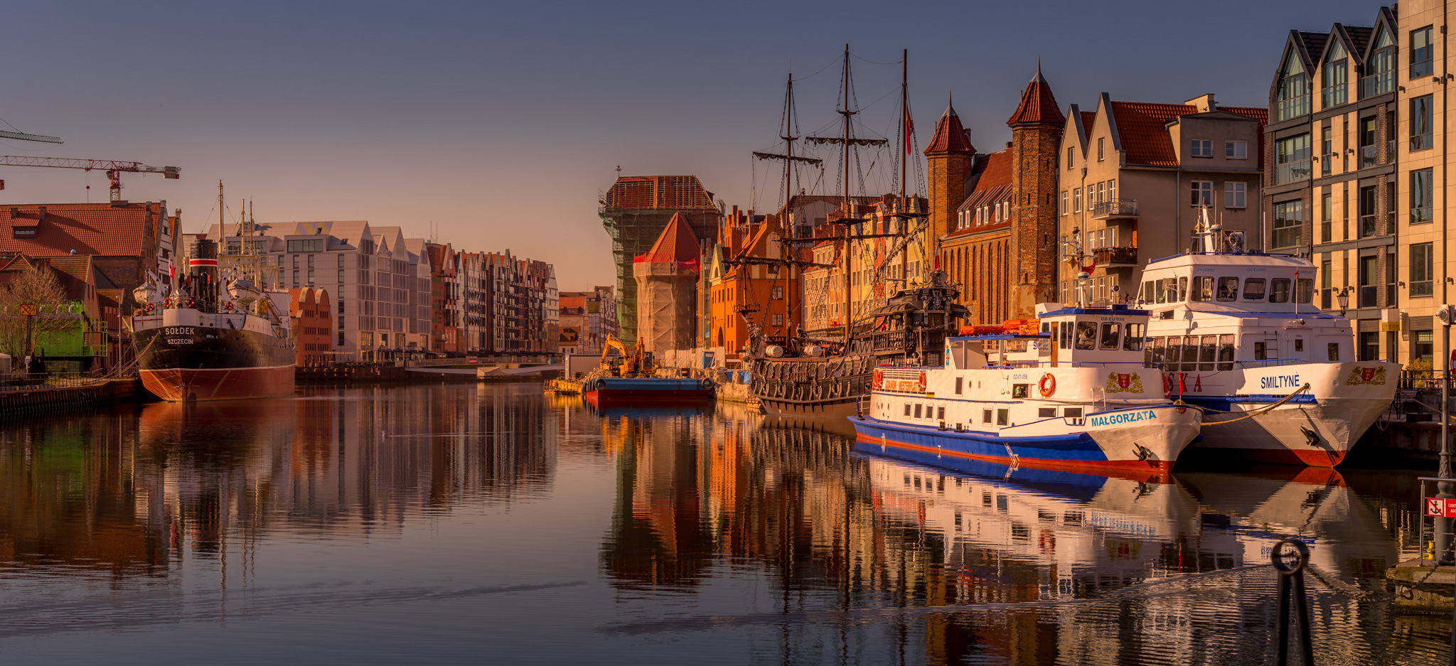 Gdansk harbor