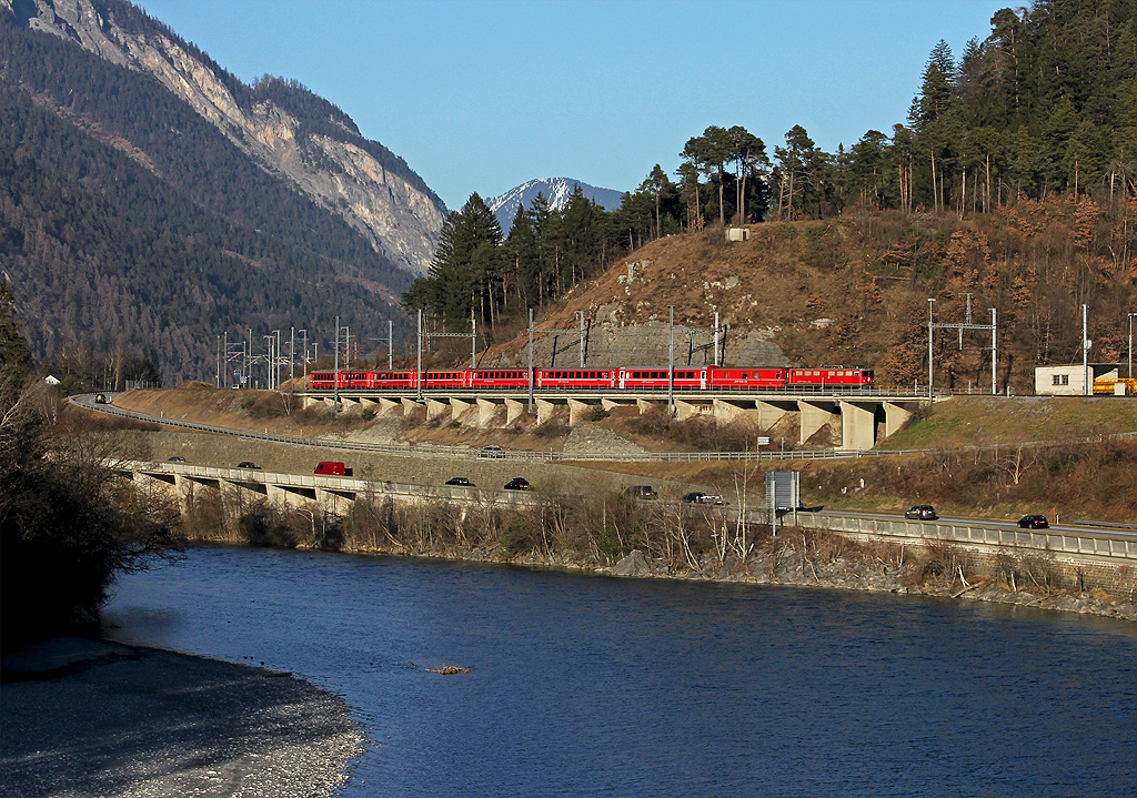 Ge6/6 in Reichenau-Tamins