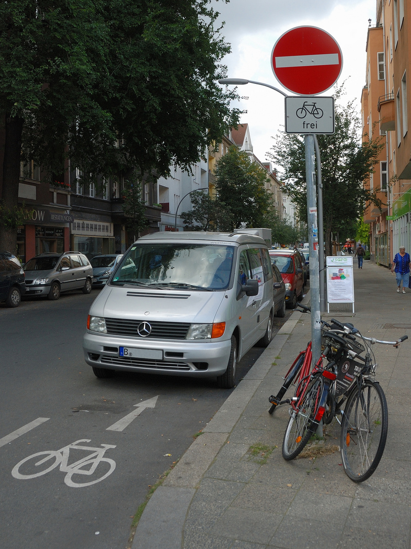 Geänderte Verkehrsführung (I)