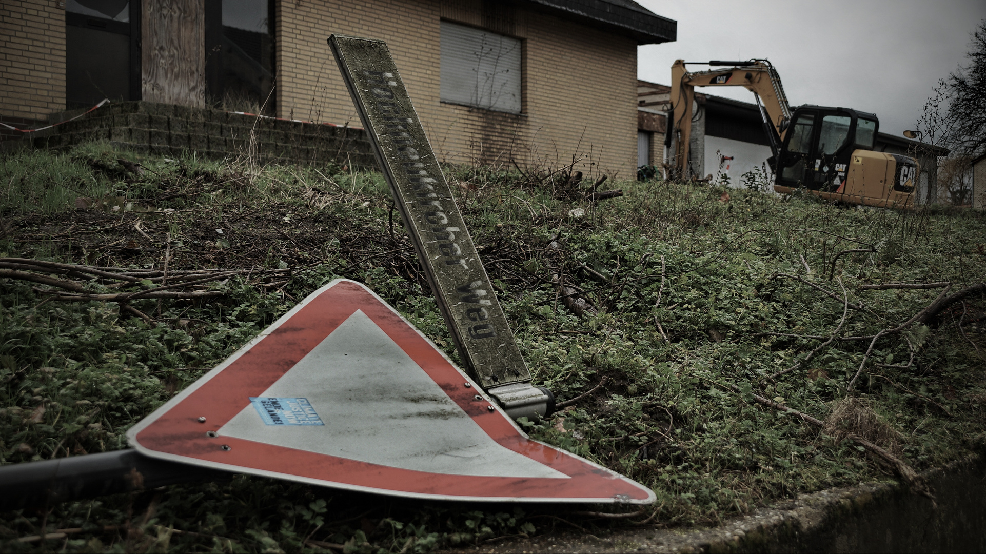 Geänderter Straßenverlauph