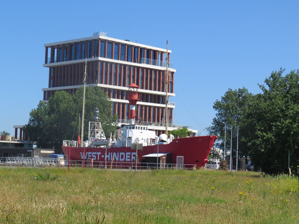 Gebäude am Hafen  in Zeebrügge