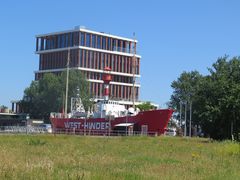 Gebäude am Hafen  in Zeebrügge