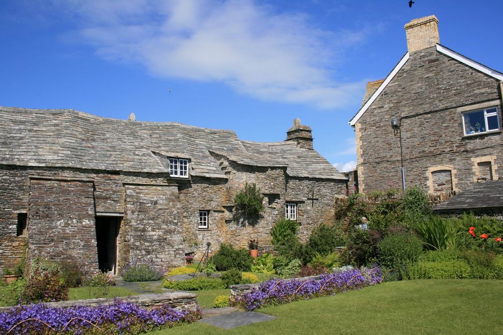 Gebäude der alten Post in Tintagel