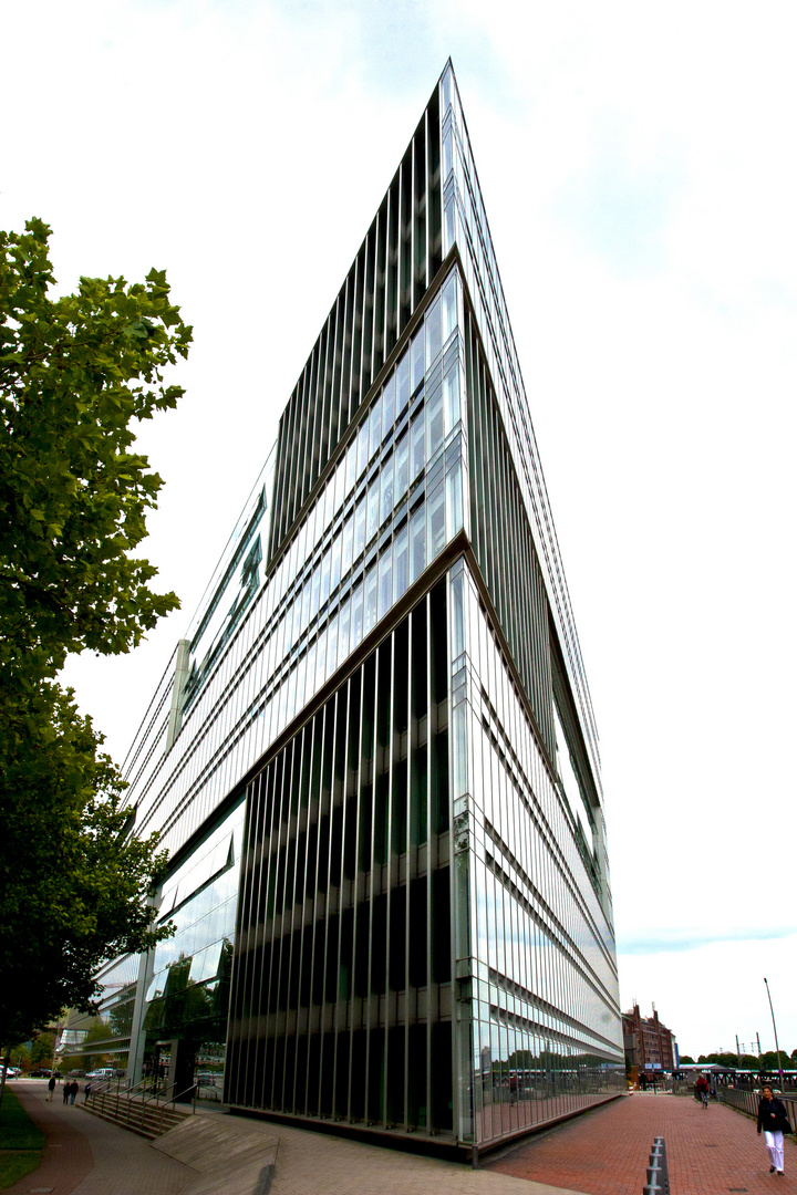 Gebäude des ZDF in Hamburg