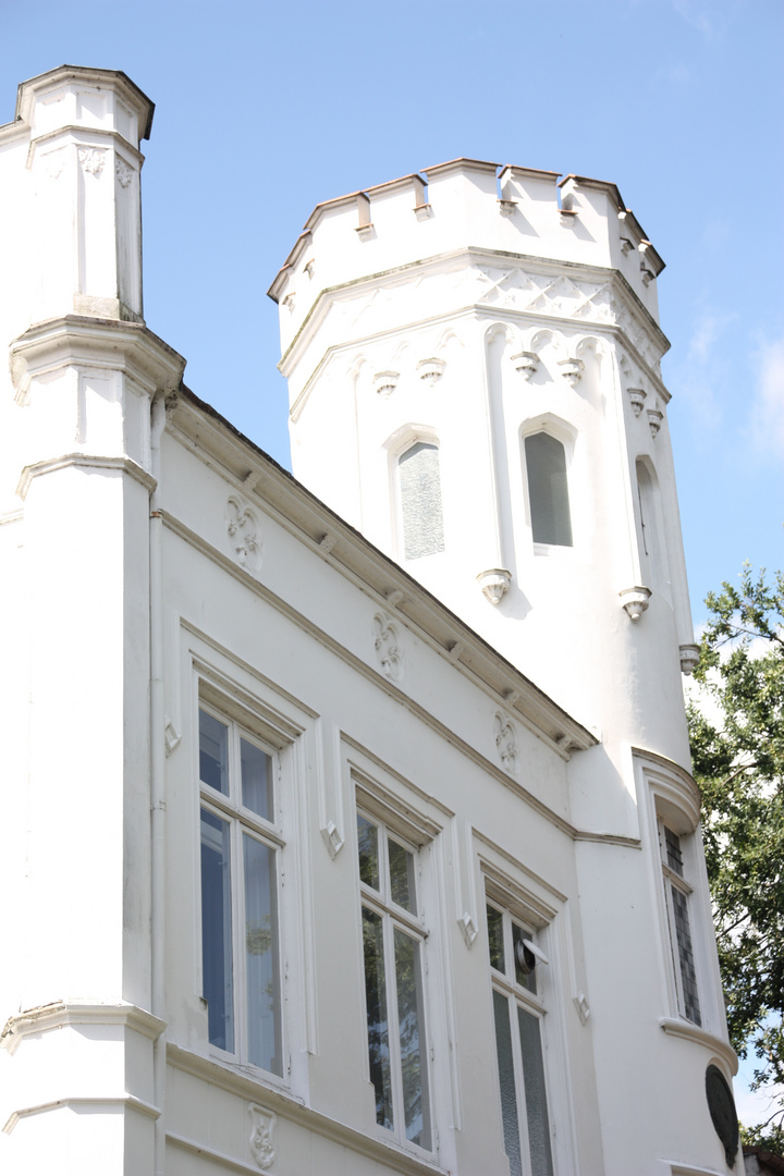 Gebäude im Sonnenschein